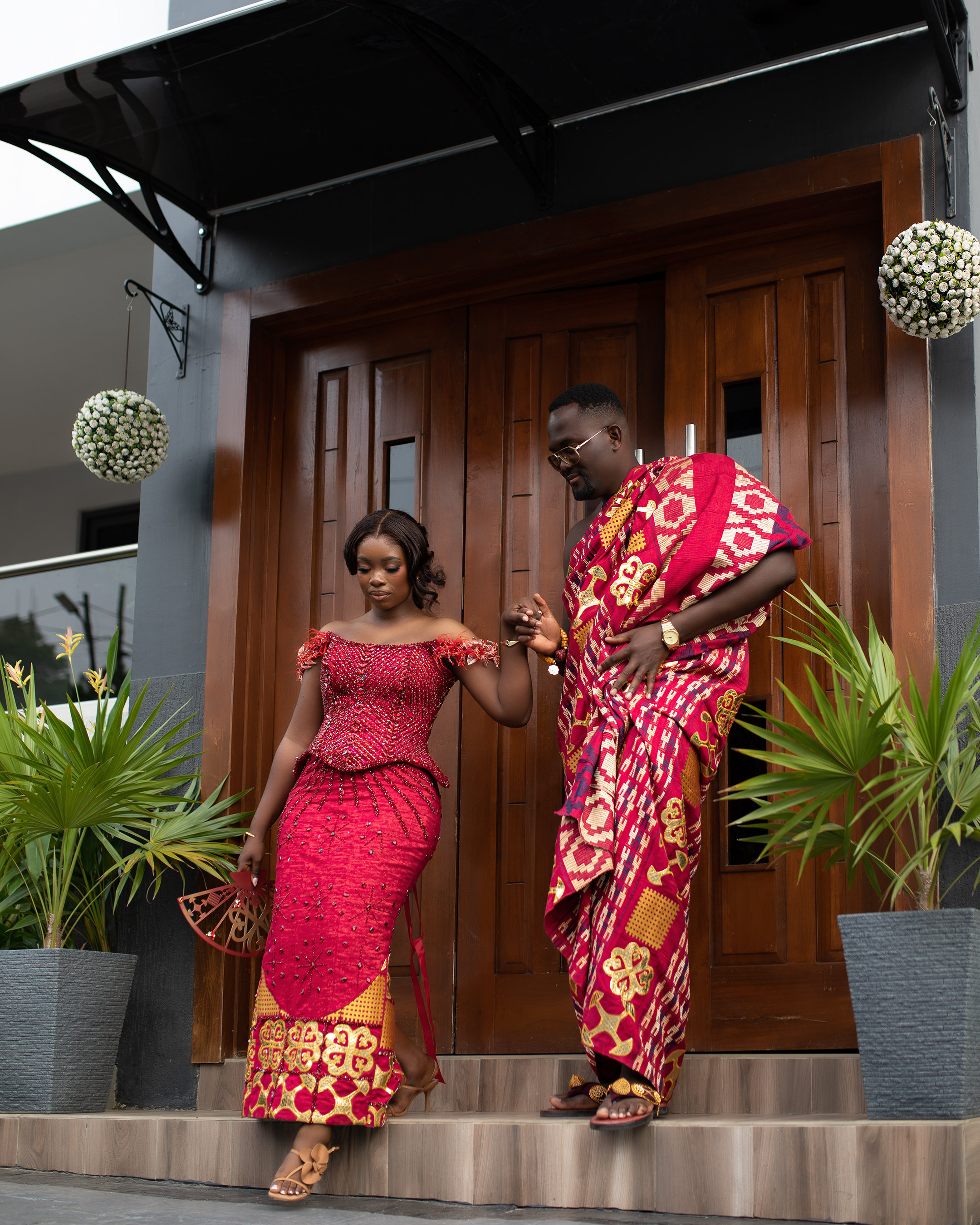 ghana traditional wedding accra by gazeafrik.